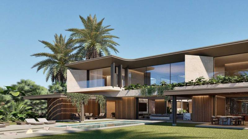 Villa Eden Roc Estates A, fachada y piscina