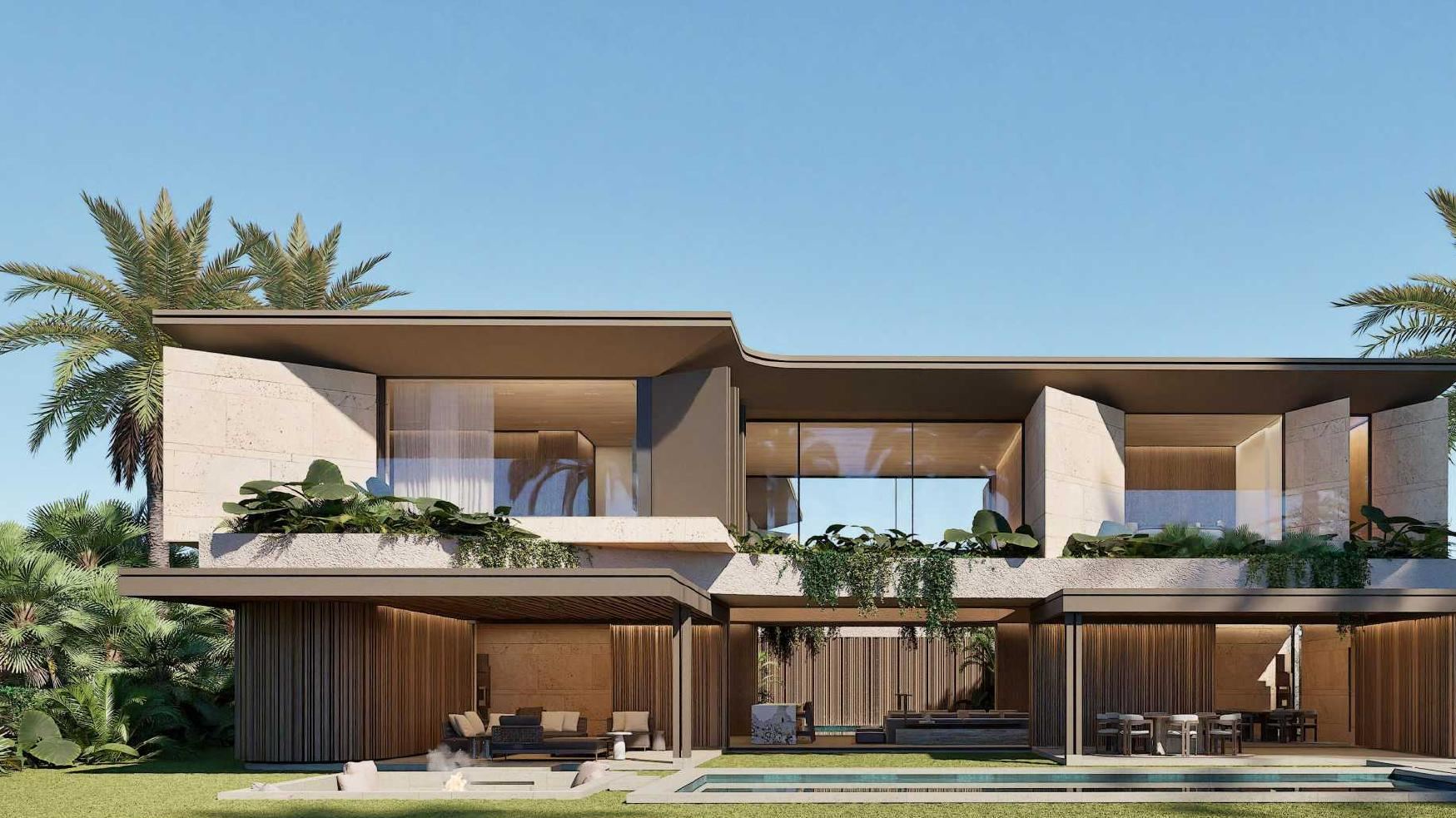 Villa Eden Roc Estates C, fachada y jardín